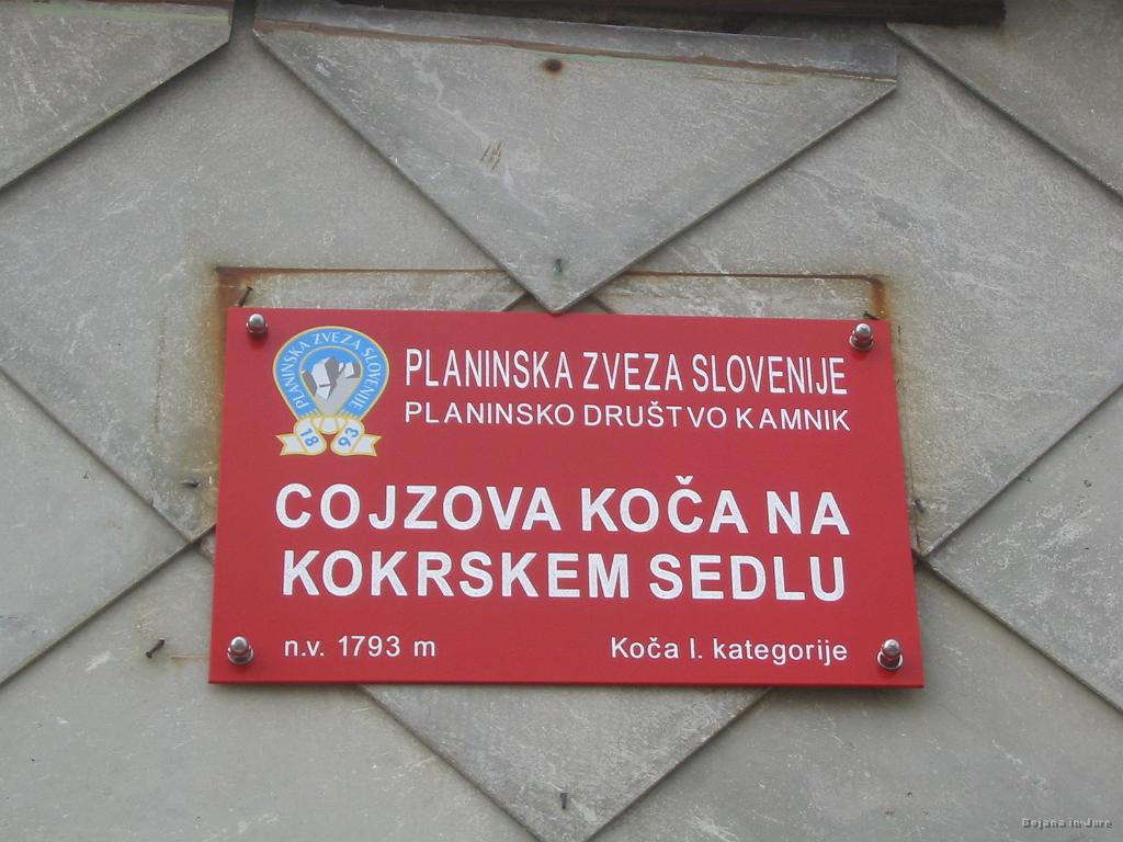 Slika_22.jpg - Cojzova koča na Kokrskem sedlu, n.v. 1793 m. Izredno izhodišče.