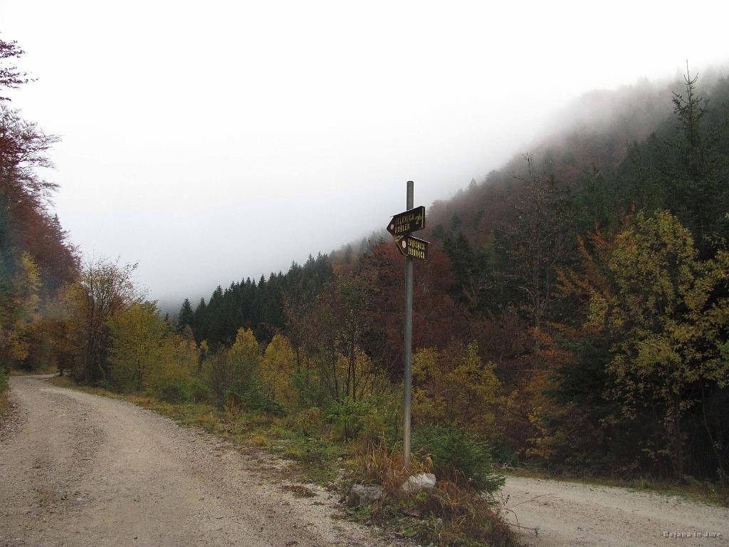 Slika_04.jpg - Lepo označena cesta, ki pa je na koncu za neterenca kar luknjasta.
