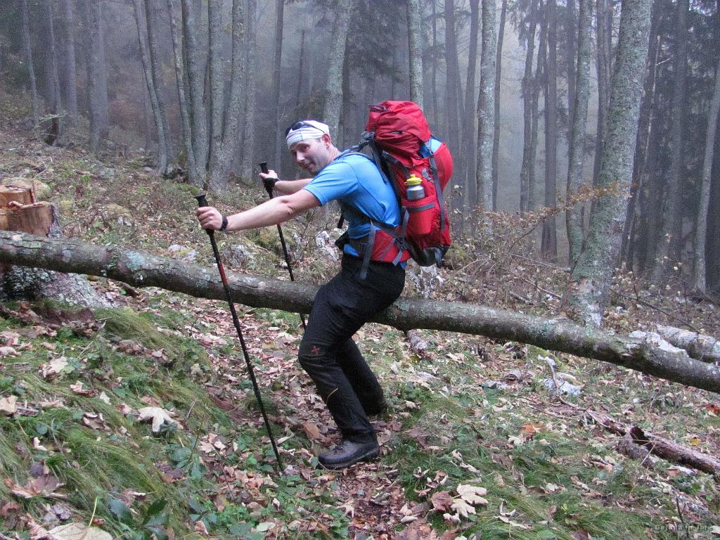 Slika_77.jpg - Sem moral malce posedeti :) Je pa res ogromno škode v gozdu.