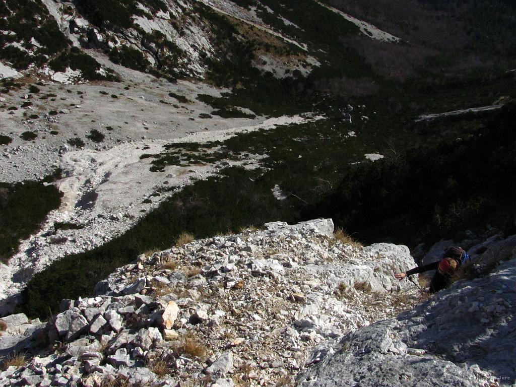 Slika_41.jpg - Najtežji del vzpona, vendar saj gor gre itak lažje kot navzdol.