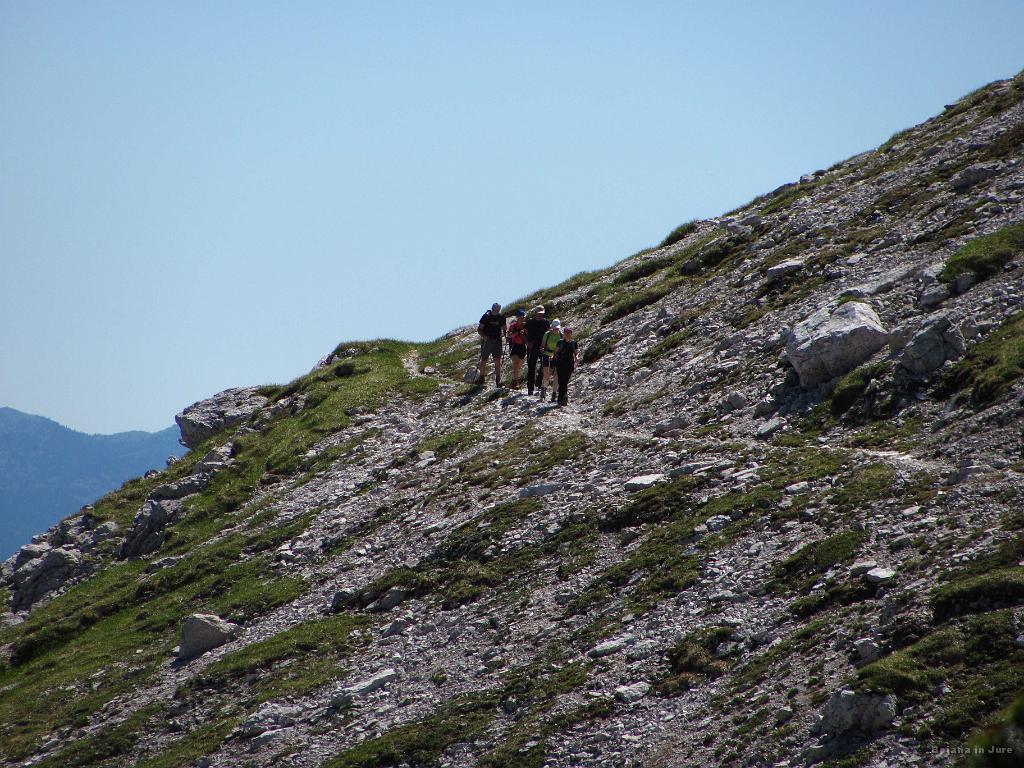 Slika_039.jpg - 20 minut za nami prispe ostali del najinega dela odprave.