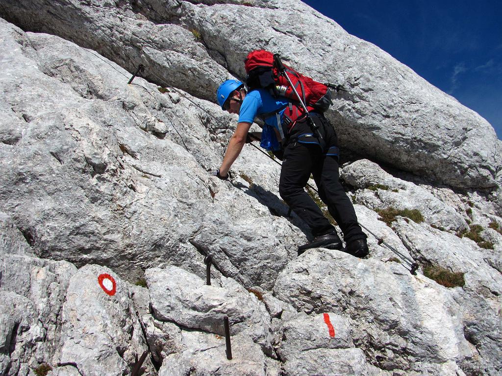Slika_065.jpg - Na tem delu je pot skoraj vertikalna.