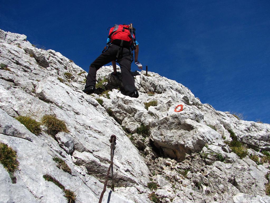Slika_101.jpg - Določeni deli te poti so bili veliko težji kot pa druga (najina) smer.