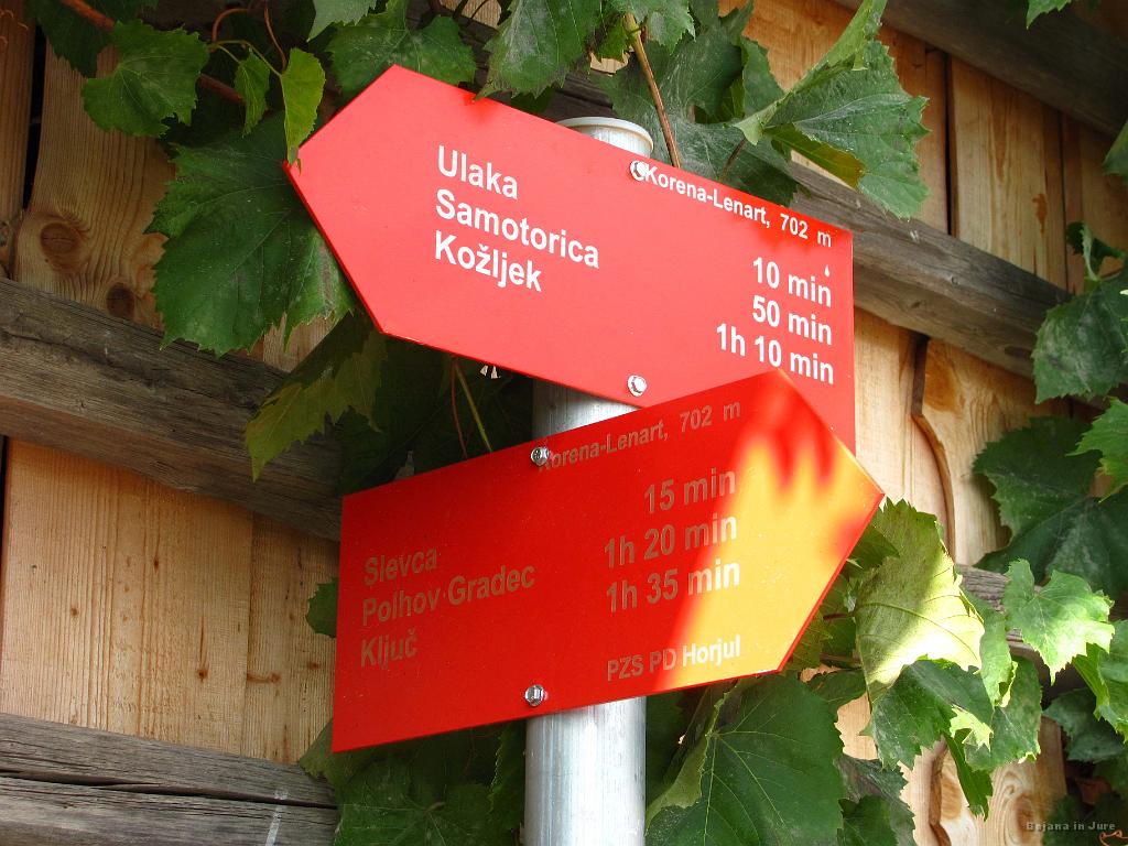 Slika_22.jpg - Če bi nama čas dopuščal, bi šla do Ključa, vendar sva si ga pustila za drugič.