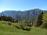 Pogled na drugo stran, na Mežaklo nad Jesenicami.